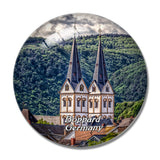 Boppard St. Severus Church Germany 3D Fridge Magnet Crystal Glass