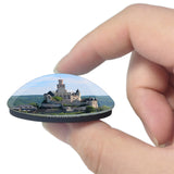 Braubach Mark Castle Rhine Germany 3D Fridge Magnet Crystal Glass