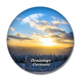 Braunlage Germany 3D Fridge Magnet Crystal Glass