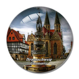 Braunschweig Church Germany 3D Fridge Magnet Crystal Glass