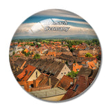 Breisach Germany 3D Fridge Magnet Crystal Glass