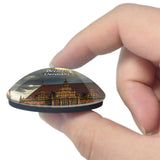 Bremen Town Hall Germany 3D Fridge Magnet Crystal Glass