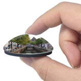 Buxtehude Germany 3D Fridge Magnet Crystal Glass