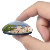 Cadolzburg Castle Germany 3D Fridge Magnet Crystal Glass