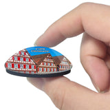 Calw Historic Center Germany 3D Fridge Magnet Crystal Glass