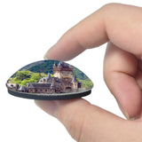 Cochem Mosel Castle Germany 3D Fridge Magnet Crystal Glass