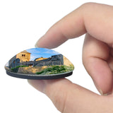 Darmstadt Castle Germany 3D Fridge Magnet Crystal Glass