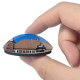 Deidesheim Town Hall Germany 3D Fridge Magnet Crystal Glass