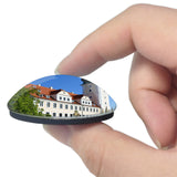 Delitzsch Castle Germany 3D Fridge Magnet Crystal Glass