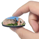 Dreieich Castle Hayn Germany 3D Fridge Magnet Crystal Glass