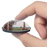 Duisburg Park Germany 3D Fridge Magnet Crystal Glass