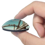 Duisburg Tiger And Turtle Germany 3D Fridge Magnet Crystal Glass