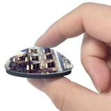 Dusseldorf MedienHafen Germany 3D Fridge Magnet Crystal Glass