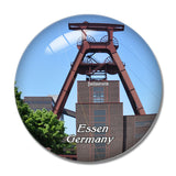 Essen Zollverein Coal Mine Germany 3D Fridge Magnet Crystal Glass