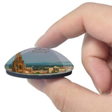 Freiburg Skyline Germany 3D Fridge Magnet Crystal Glass