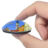 Freising Germany 3D Fridge Magnet Crystal Glass