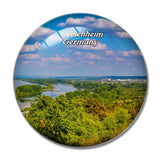 Geisenheim Germany 3D Fridge Magnet Crystal Glass