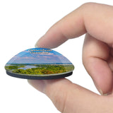 Geisenheim Germany 3D Fridge Magnet Crystal Glass