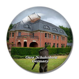 Gera Schulenburg House Germany 3D Fridge Magnet Crystal Glass