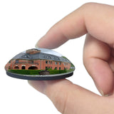 Gera Schulenburg House Germany 3D Fridge Magnet Crystal Glass