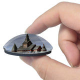 Goslar Church Germany 3D Fridge Magnet Crystal Glass