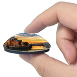 Hamburg Speicherstadt Germany 3D Fridge Magnet Crystal Glass