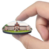 Hanau Castle Germany 3D Fridge Magnet Crystal Glass