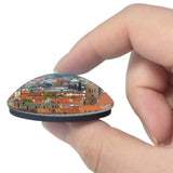 Hannover Skyline Germany 3D Fridge Magnet Crystal Glass