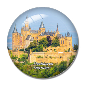 Hechingen Burg Hohenzollern  Germany 3D Fridge Magnet Crystal Glass