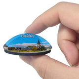 Hochheim Germany 3D Fridge Magnet Crystal Glass