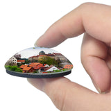 Hohnstein Castle Germany 3D Fridge Magnet Crystal Glass