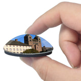 Hoxter Castle Germany 3D Fridge Magnet Crystal Glass