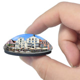 Ilmenau Germany 3D Fridge Magnet Crystal Glass