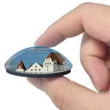 Ingolstadt New Castle Germany 3D Fridge Magnet Crystal Glass