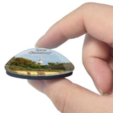 Insel Poel Germany 3D Fridge Magnet Crystal Glass