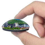 Jena Town Germany 3D Fridge Magnet Crystal Glass