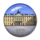 Karlsruhe Castle Germany 3D Fridge Magnet Crystal Glass