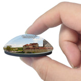 Katzenstein Castle Germany 3D Fridge Magnet Crystal Glass