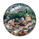 Kelheim Bavaria Germany 3D Fridge Magnet Crystal Glass