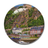 Koblenz Ehrenbreitstein Fortress Germany 3D Fridge Magnet Crystal Glass