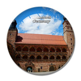 Kulmbach Plassenburg Castle Germany 3D Fridge Magnet Crystal Glass