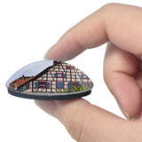 Ladenburg Germany 3D Fridge Magnet Crystal Glass