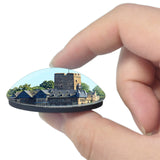 Lahnstein Lahneck Castle Germany 3D Fridge Magnet Crystal Glass