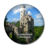 Lichtenstein Castle Germany 3D Fridge Magnet Crystal Glass