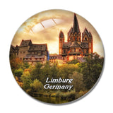 Limburg Cathedral Germany 3D Fridge Magnet Crystal Glass