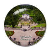 Linderhof Palace Germany 3D Fridge Magnet Crystal Glass