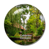 Lubbenau Germany 3D Fridge Magnet Crystal Glass