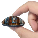 Lubeck Church Germany 3D Fridge Magnet Crystal Glass