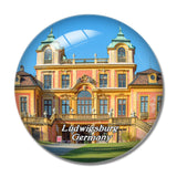 Ludwigsburg  Castle Germany 3D Fridge Magnet Crystal Glass