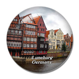 Luneburg River Germany 3D Fridge Magnet Crystal Glass